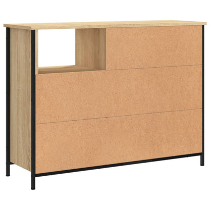 Dressoir Pepijn - bewerkt hout - sonoma eiken