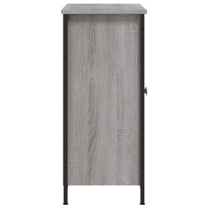 Dressoir Pepijn - bewerkt hout - grijs sonoma