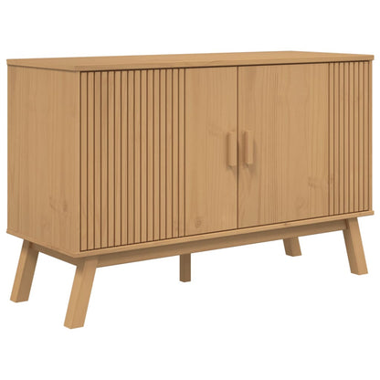 Dressoir Harm - massief grenenhout - bruin
