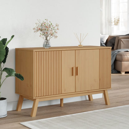 Dressoir Harm - massief grenenhout - bruin