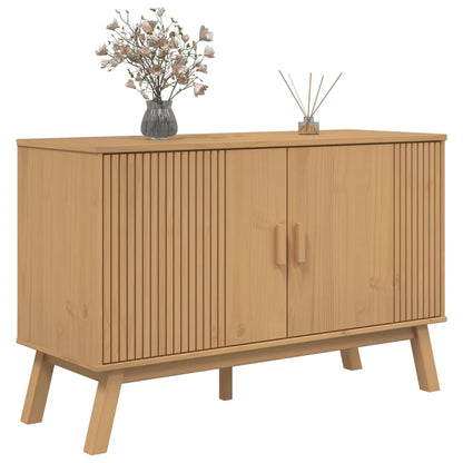Dressoir Harm - massief grenenhout - bruin