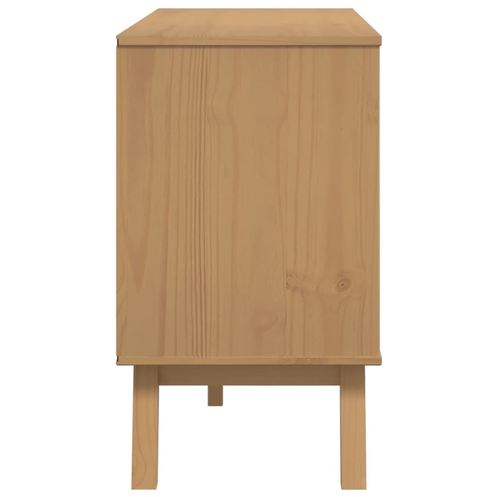 Dressoir Harm - massief grenenhout - bruin
