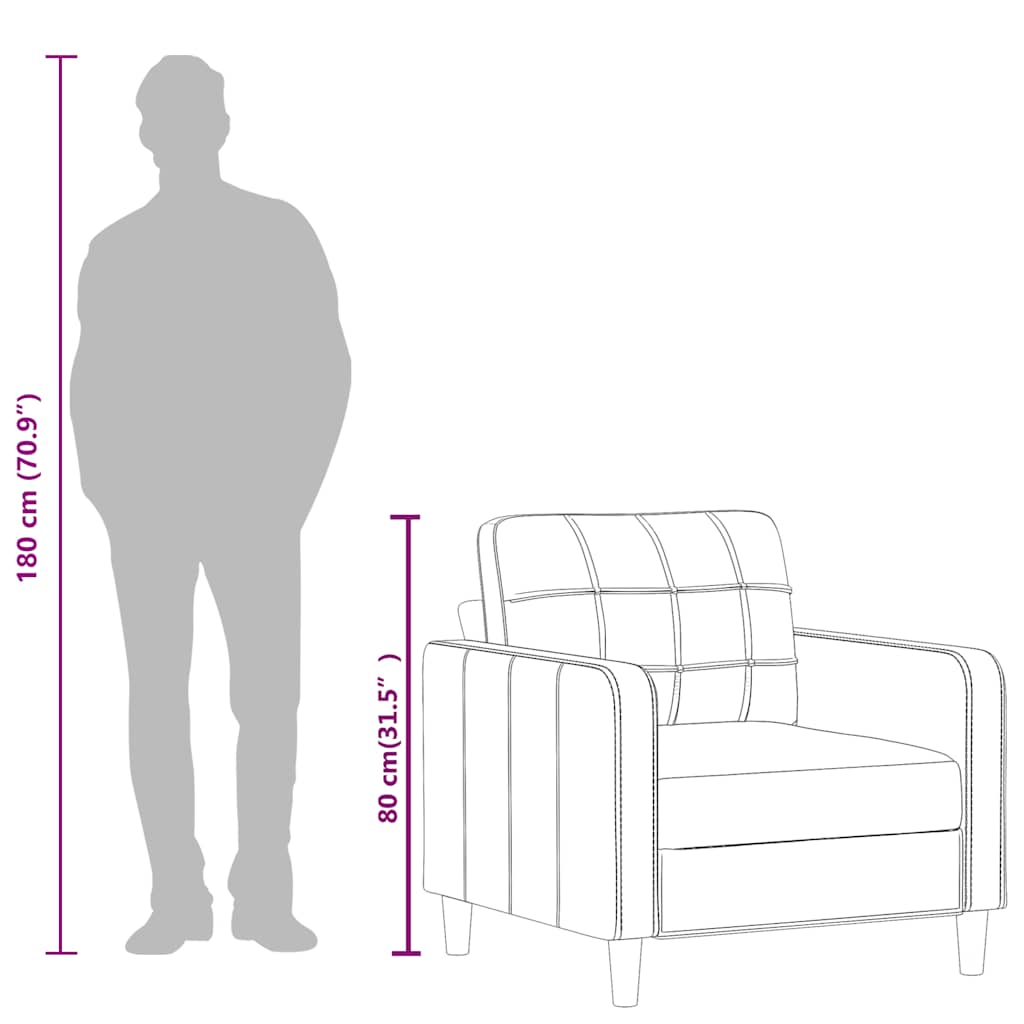 Fauteuil Clara - kunstleer