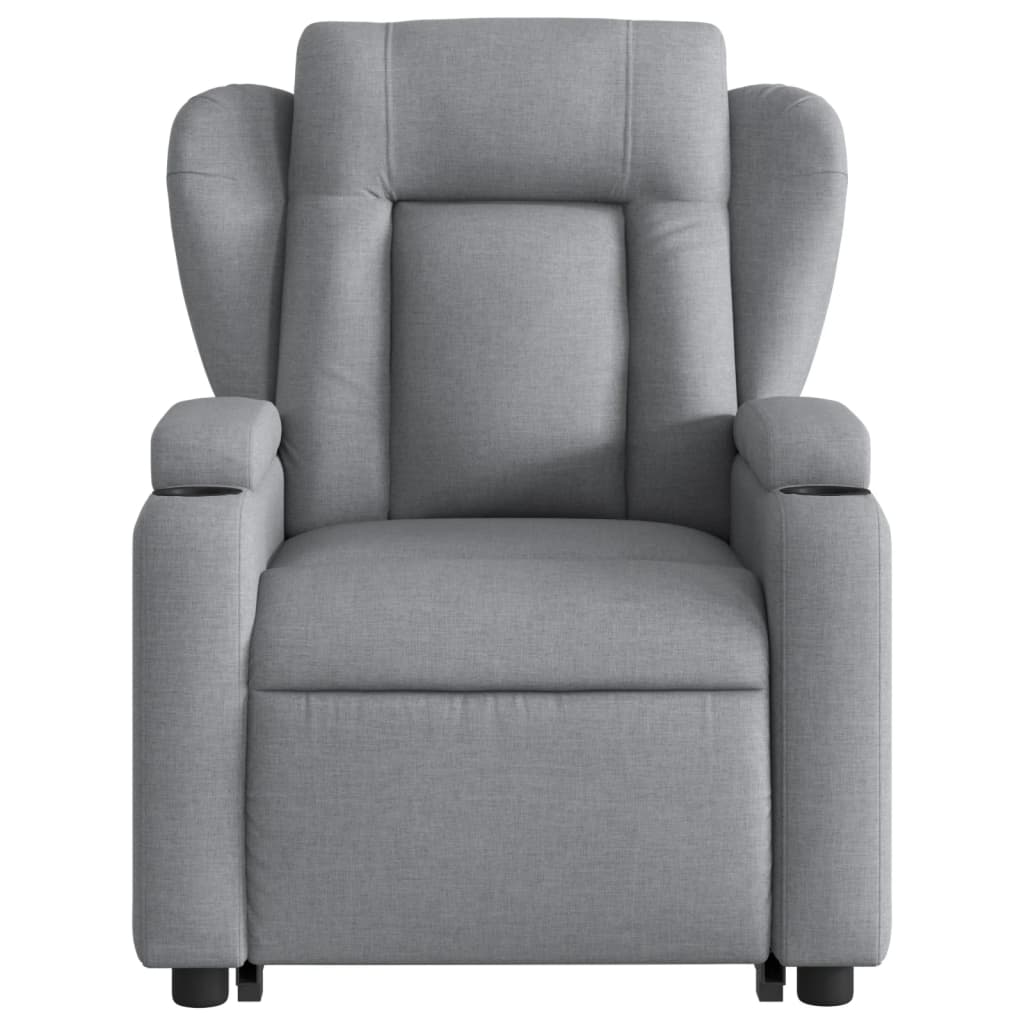 Fauteuil Tom - elektrisch verstelbaar - lichtgrijs