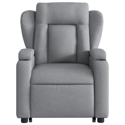 Fauteuil Tom - elektrisch verstelbaar - lichtgrijs
