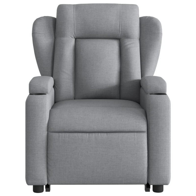 Fauteuil Tom - elektrisch verstelbaar - lichtgrijs