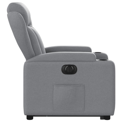 Fauteuil Tom - elektrisch verstelbaar - lichtgrijs