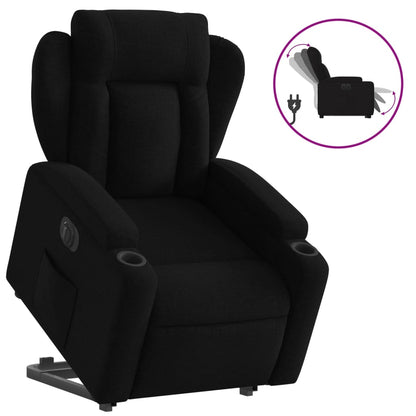 Fauteuil Tom - elektrisch verstelbaar - zwart