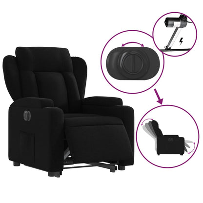 Fauteuil Tom - elektrisch verstelbaar - zwart