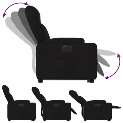 Fauteuil Tom - elektrisch verstelbaar - zwart