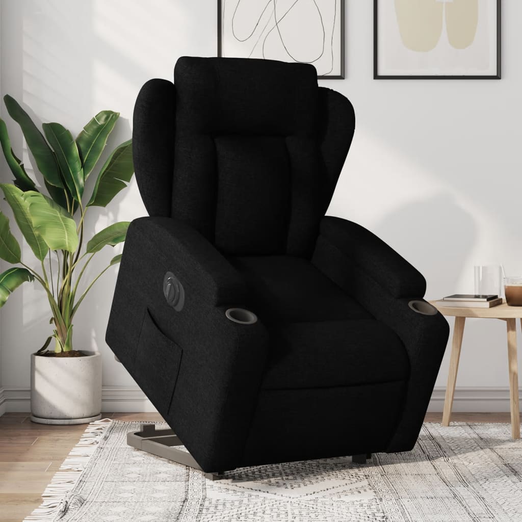 Fauteuil Tom - elektrisch verstelbaar - zwart