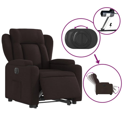 Fauteuil Tom - elektrisch verstelbaar - donkerbruin