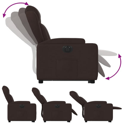 Fauteuil Tom - elektrisch verstelbaar - donkerbruin