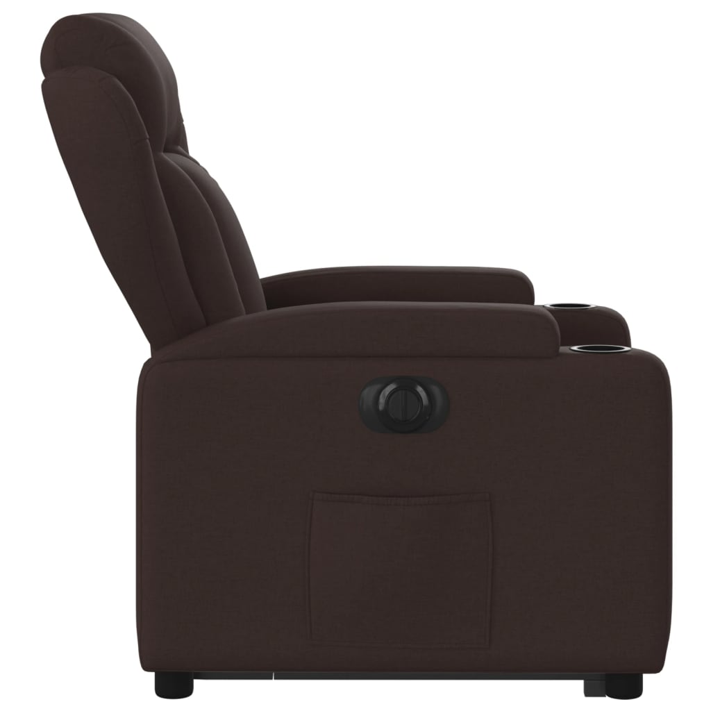 Fauteuil Tom - elektrisch verstelbaar - donkerbruin