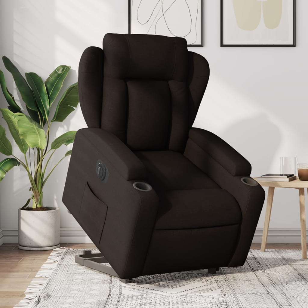 Fauteuil Tom - elektrisch verstelbaar - donkerbruin