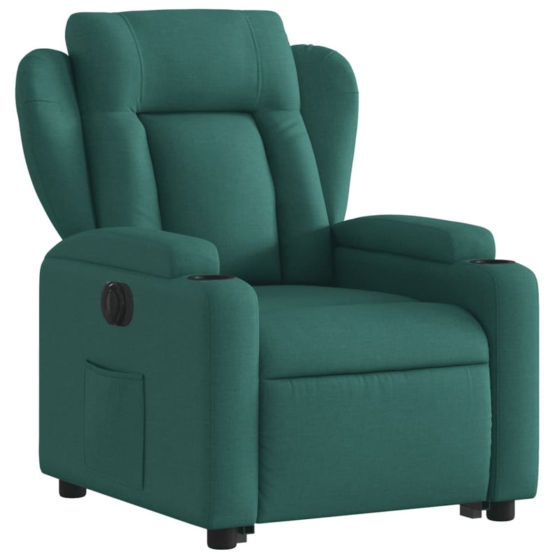 Fauteuil Tom - elektrisch verstelbaar - donkergroen – extra afbeelding