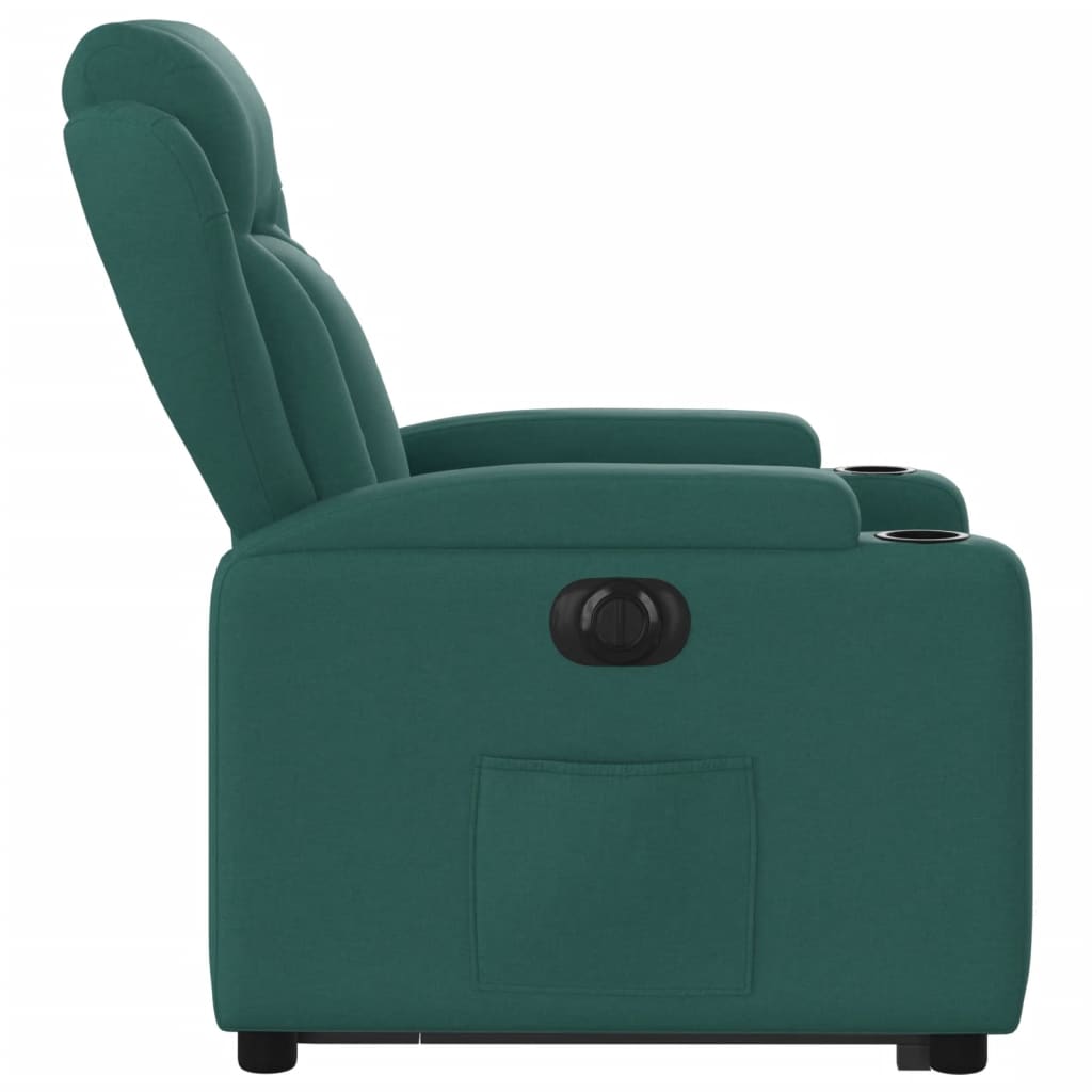 Fauteuil Tom - elektrisch verstelbaar - donkergroen