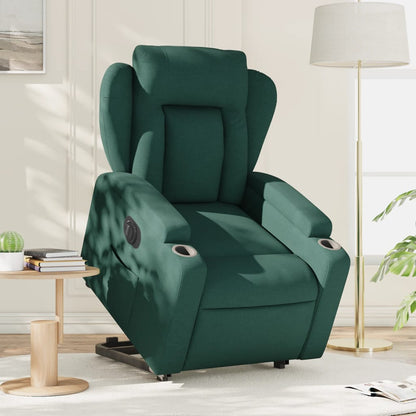 Fauteuil Tom - elektrisch verstelbaar - donkergroen