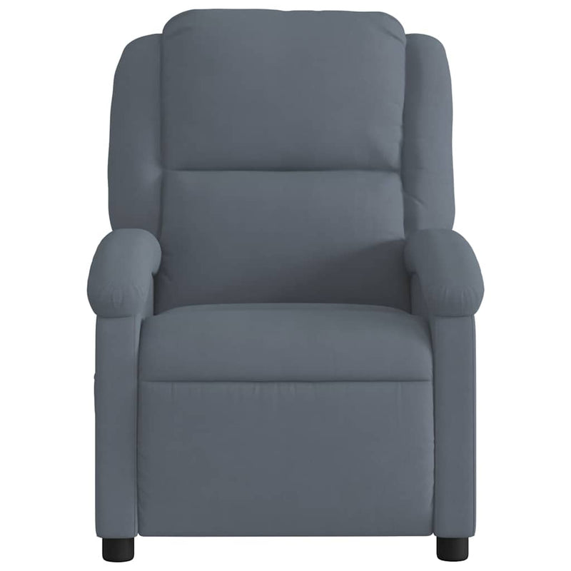 Fauteuil Coos - met massage - donkergrijs