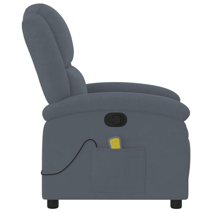 Fauteuil Coos - met massage - donkergrijs