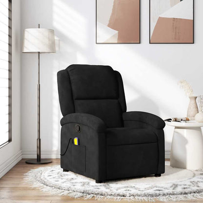 Fauteuil Coos - met massage - zwart