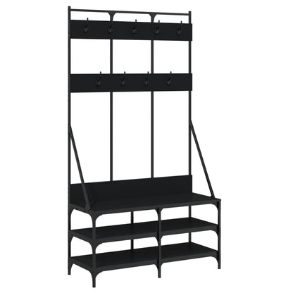 Kledingrek Met Schoenenrek 100X40X184 Cm