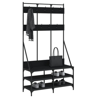 Kledingrek Met Schoenenrek 100X40X184 Cm