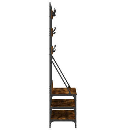 Kledingrek Met Schoenenrek 100X40X184 Cm Kleurig