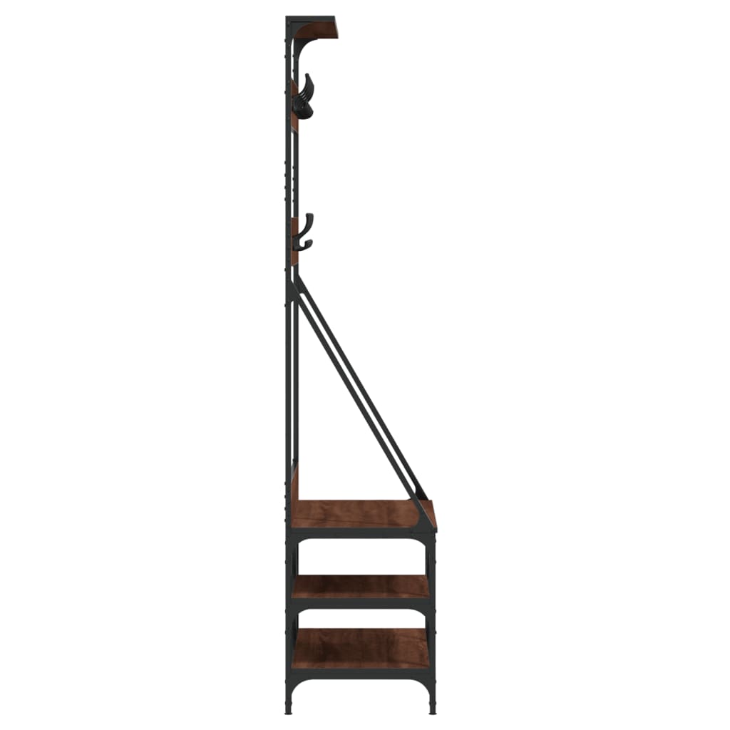 Kledingrek Met Schoenenrek 80X40X184 Cm