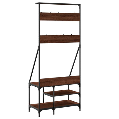 Kledingrek Met Schoenenrek 80X40X184 Cm