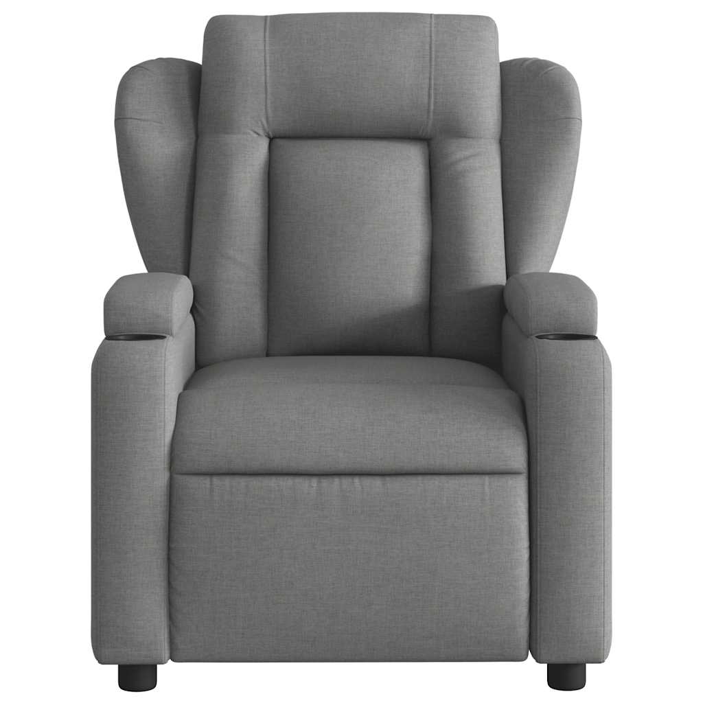 Fauteuil Jorien - met massage - verstelbaar - donkergrijs