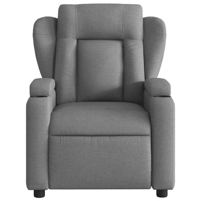 Fauteuil Jorien - met massage - verstelbaar - donkergrijs