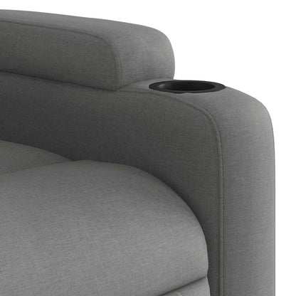 Fauteuil Jorien - met massage - verstelbaar - donkergrijs