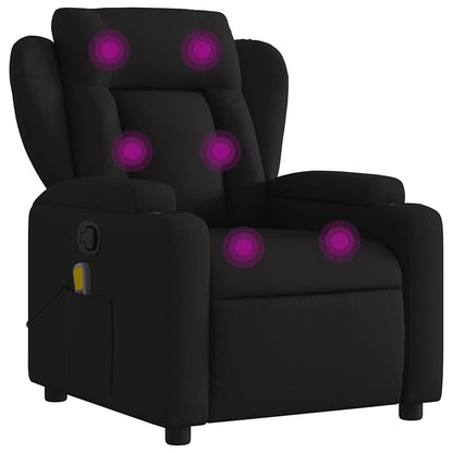Fauteuil Jorien - met massage - verstelbaar - zwart