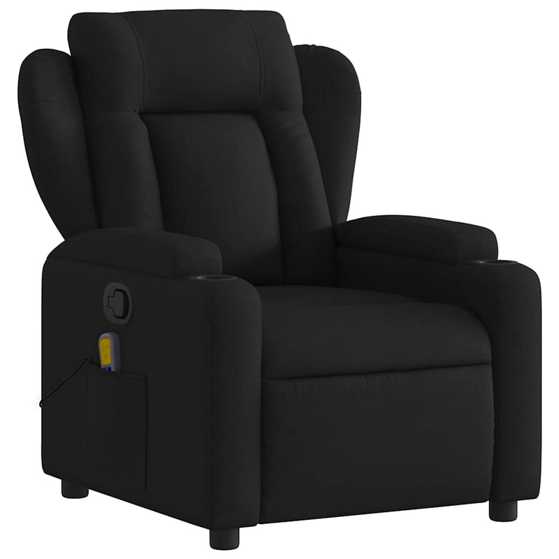 Fauteuil Jorien - met massage - verstelbaar - zwart – extra afbeelding