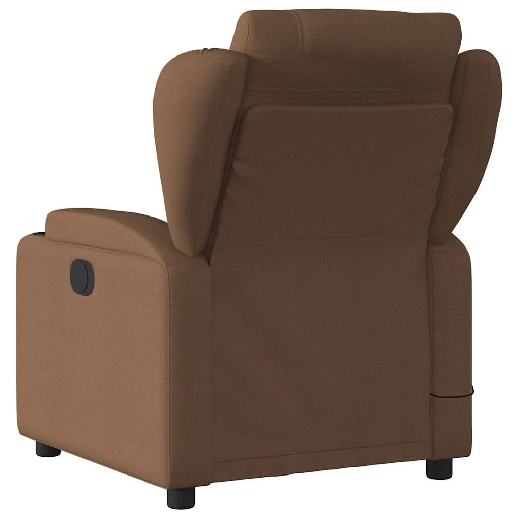 Fauteuil Jorien - met massage - verstelbaar - bruin