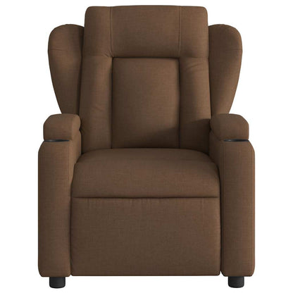 Fauteuil Jorien - met massage - verstelbaar - bruin