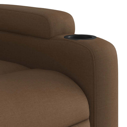 Fauteuil Jorien - met massage - verstelbaar - bruin