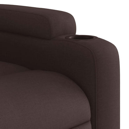 Fauteuil Jorien - met massage - verstelbaar - donkerbruin