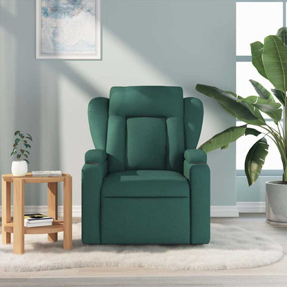Fauteuil Jorien - met massage - verstelbaar - donkergroen