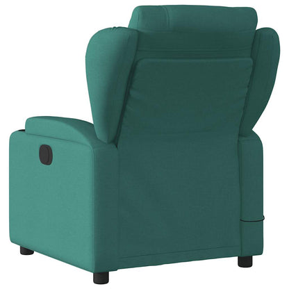 Fauteuil Jorien - met massage - verstelbaar - donkergroen