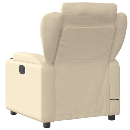 Fauteuil Jorien - met massage - verstelbaar - crème