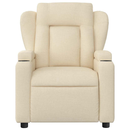 Fauteuil Jorien - met massage - verstelbaar - crème