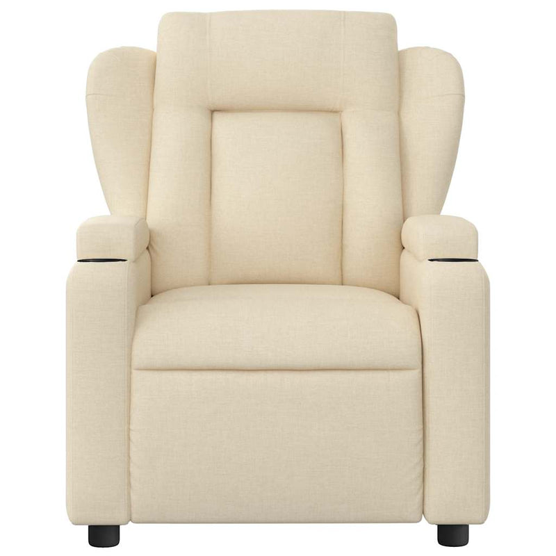 Fauteuil Jorien - met massage - verstelbaar - crème