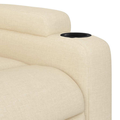 Fauteuil Jorien - met massage - verstelbaar - crème