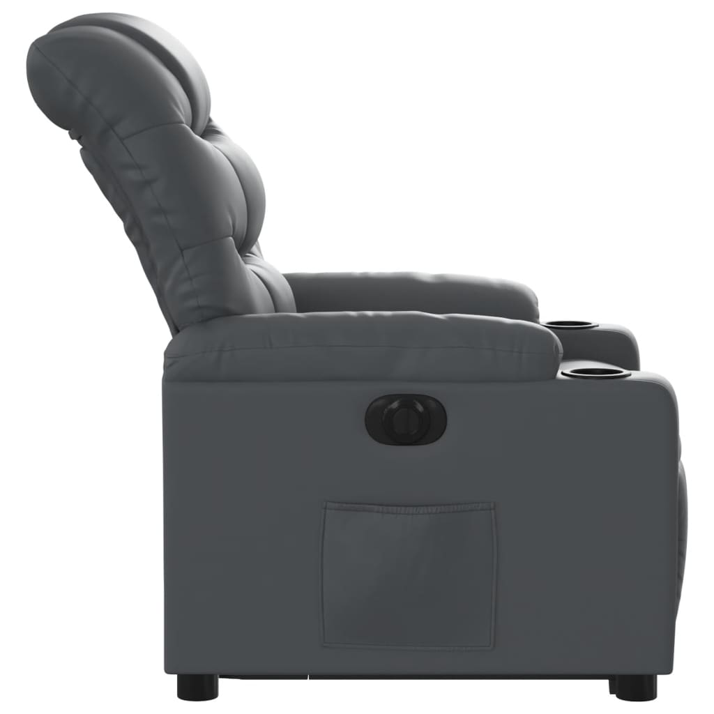 Fauteuil Puck - kunstleer - elektrisch