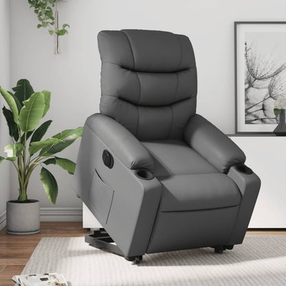 Fauteuil Puck - kunstleer - elektrisch