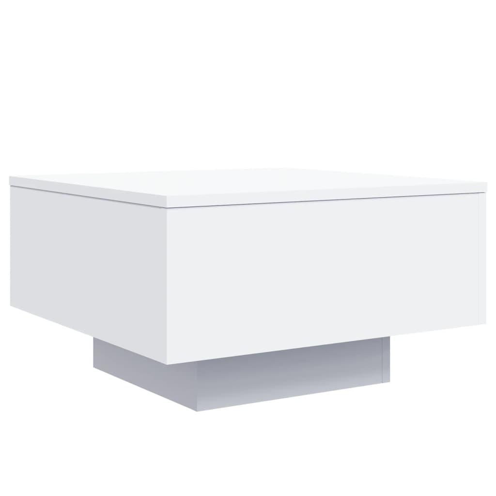 Salontafel Niels - 55 x 55 x 31 cm - wit