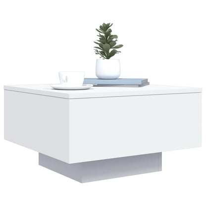 Salontafel Niels - 55 x 55 x 31 cm - wit