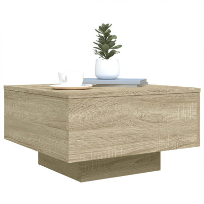 Salontafel Niels - 55 x 55 x 31 cm - sonoma eiken